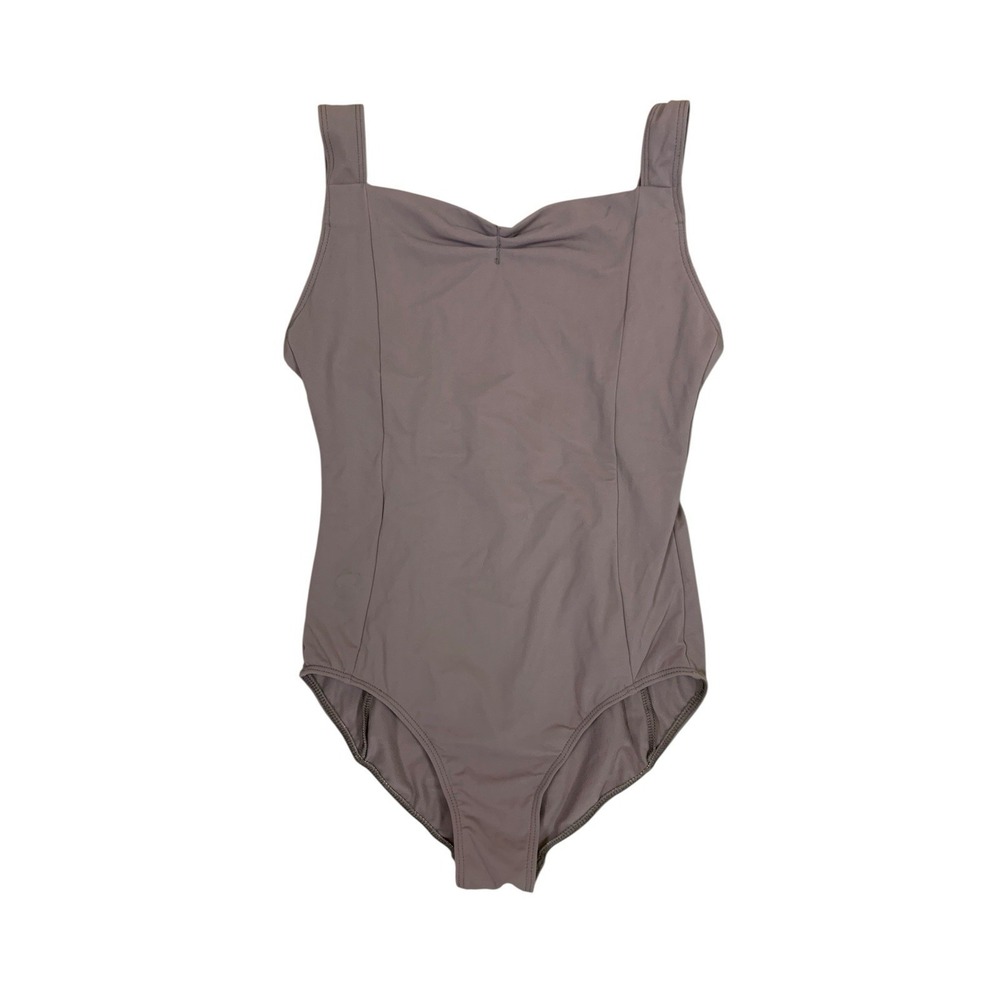 Nikolay Taupe Ballet Dance Leotard Scoop Back Performance Adult Medium 46